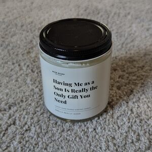 Candle- vanilla scent- Nice stuff for mom
